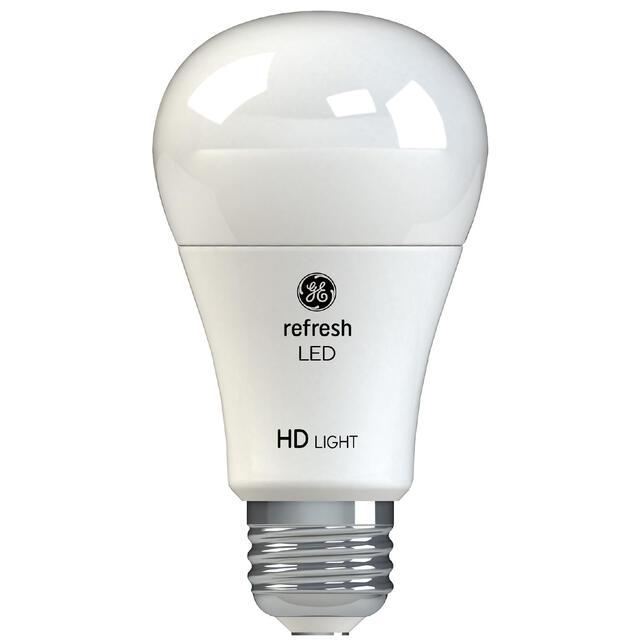 GE Refresh HD LED 40 Watt Replacement, Daylight, A19 General Purpose Bulbs (4 Pack)