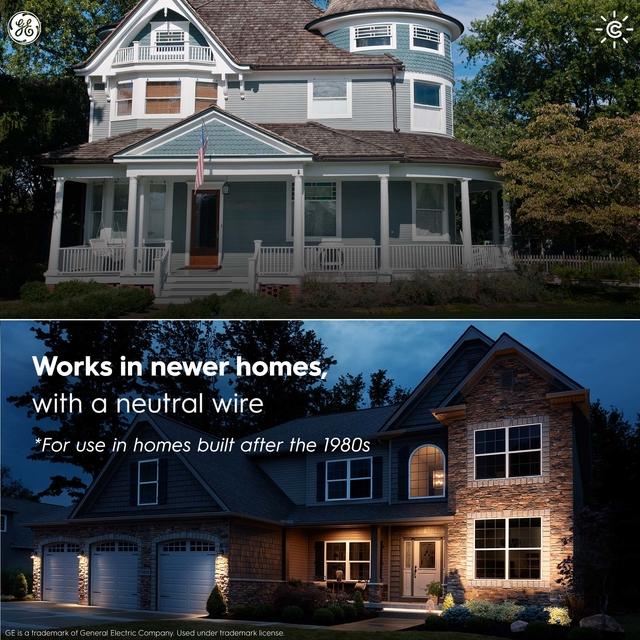 GE Cync Smart Light Dimmer Switch & Motion Sensor, Neutral Wire