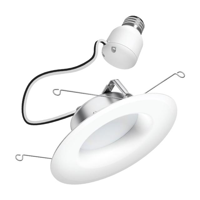 GE Refresh LED Recessed Downlight Fixtures, 65 Watt Replacement, 6-Inches, RS6 (1 Pack)