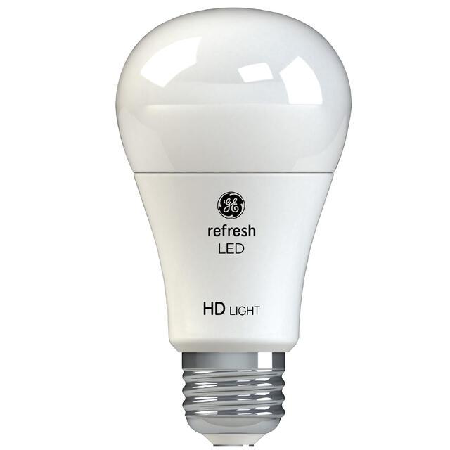 GE Refresh HD LED 60 Watt Replacement, Daylight, A19 General Purpose Bulbs (4 Pack)