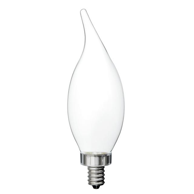 GE Refresh HD LED 40 Watt Replacement, Daylight, CA11 Deco - Candle Bulbs (3 Pack)