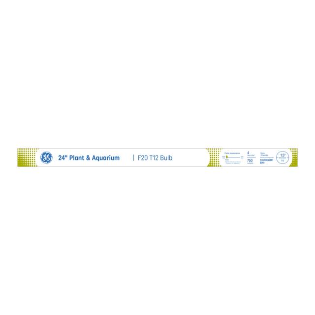 GE Soft White 20 Watt, T12 G13 Base Fluorescent Tube 1 Pack