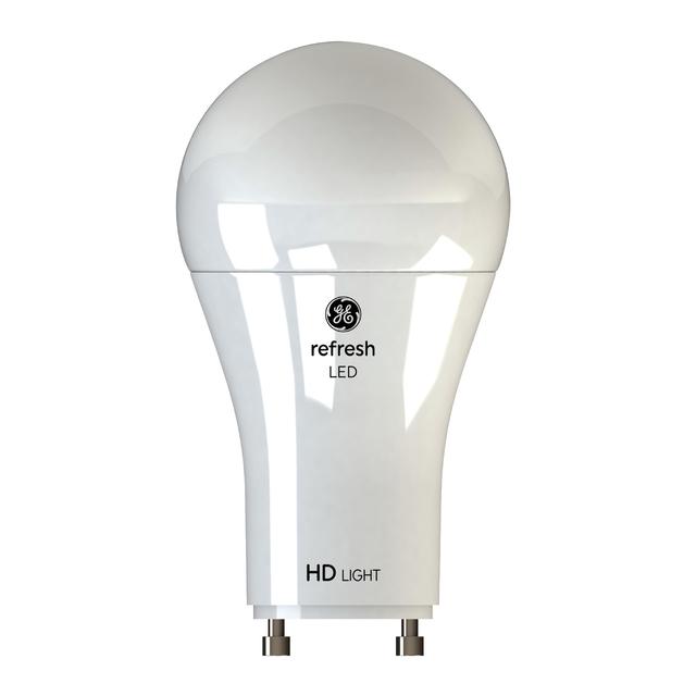 GE Refresh HD LED 100 Watt Replacement, Daylight, A19 General Purpose Bulbs (2 Pack)