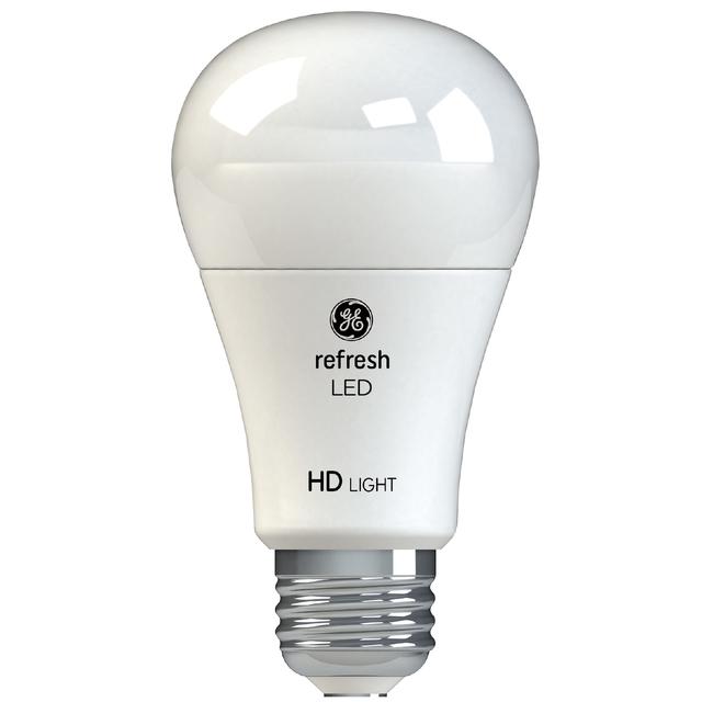 GE Refresh HD LED 60 Watt Replacement, Daylight, A19 General Purpose Bulbs (2 Pack)