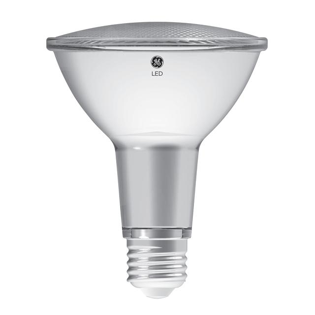 GE Classic LED 75 Watt Replacement, Warm White, PAR30L Indoor Floodlight Bulbs (2 Pack)