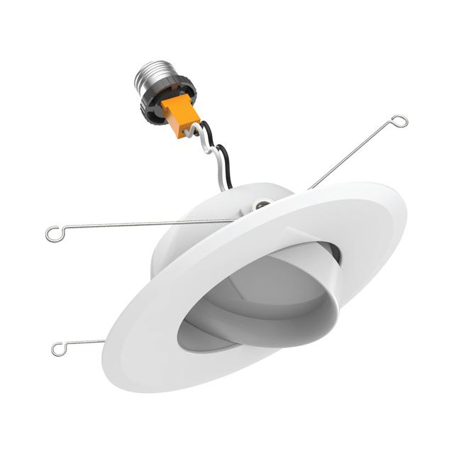 GE Relax LED Recessed Downlight Fixture, 65 Watt Replacement, 6-Inches, RS6 (1 Pack)