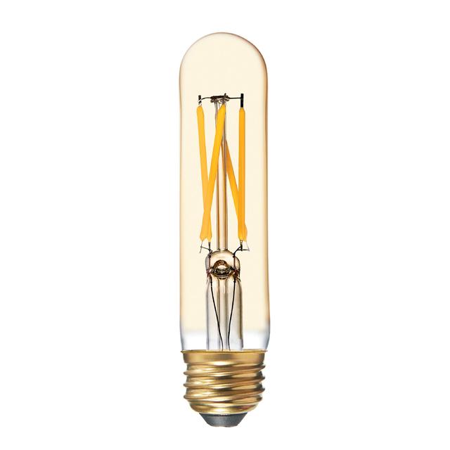 GE Vintage LED 60 Watt Replacement, Candlelight, T9 Deco - Tubular Bulb (1 Pack)