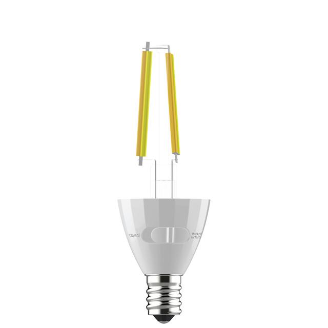 GE Reveal HD+ LED 60 Watt Replacement, Reveal, B11 Deco - Candle Bulbs (3 Pack)