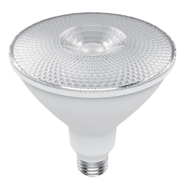 GE Basic LED 45 Watt Replacement Warm White PAR38 Outdoor Floodlight Bulbs 2 Pack