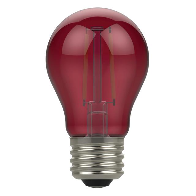 GE Classic LED 40 Watt Replacement Red Light A15 Specialty Bulb 1 Pack