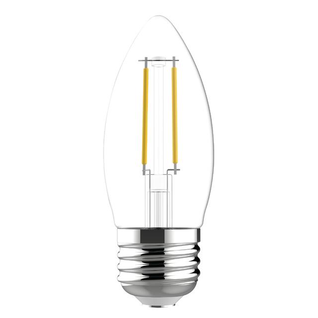 GE Reveal HD+ LED 40 Watt Replacement, Reveal, B11 Deco - Candle Bulbs (3 Pack)