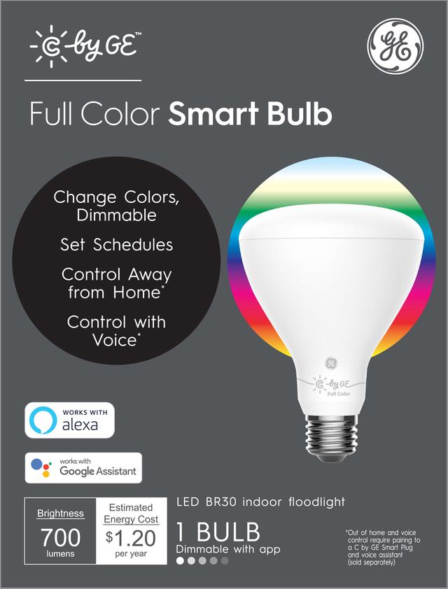 GE Cync Full Color Smart Bulb BR30 (1-Pack)