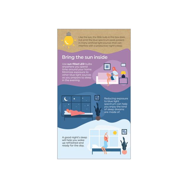 GE Sun Filled LED 60 Watt Replacement, Soft White, A21 General Purpose Bulbs (1 Pack)