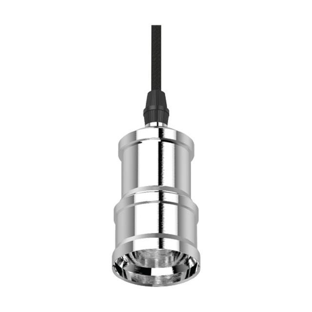 GE Vintage Style Satin Nickel Pendant Fixture