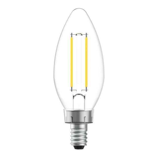 GE Classic LED 40 Watt Replacement, Soft White, B11 Deco - Candle Bulbs (6 Pack)