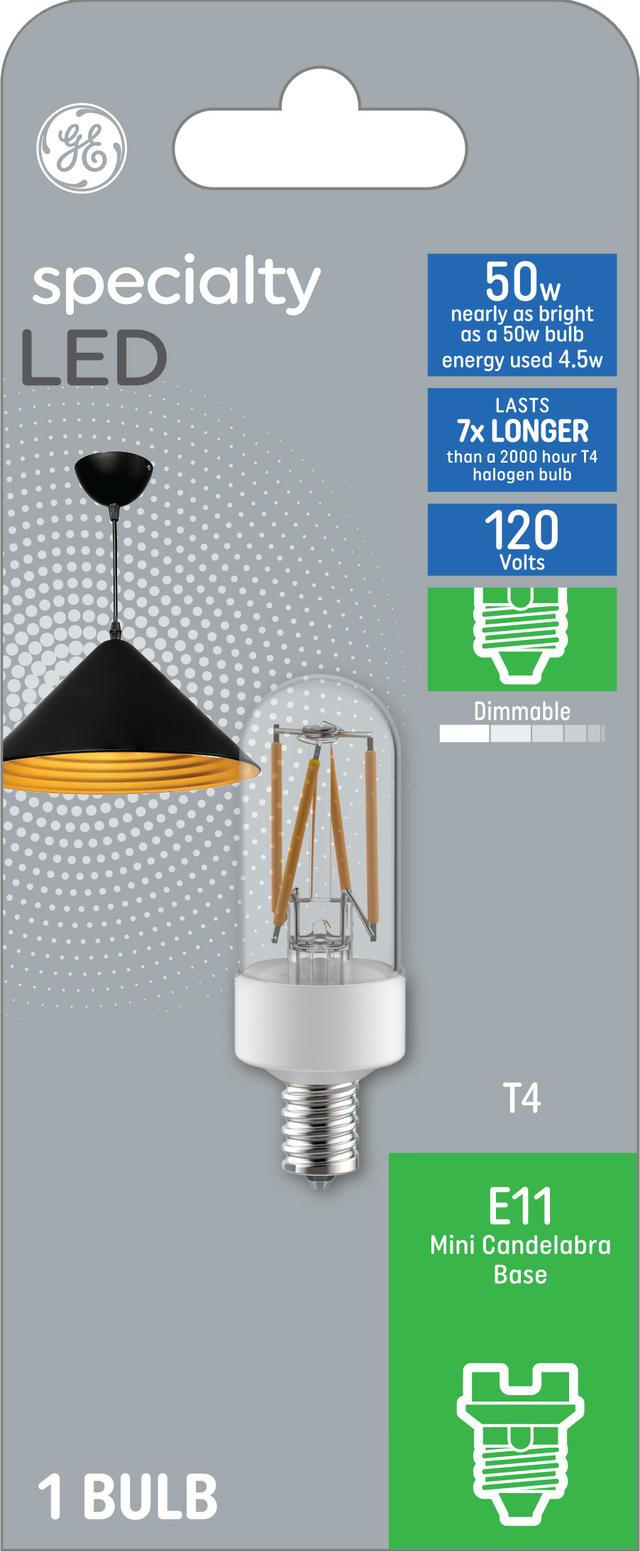 GE Light Bulb, Refrigerator, Daylight, 4.5 Watts