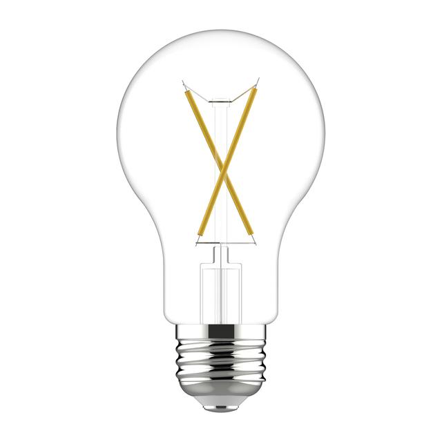 GE Classic LED 40 Watt Replacement, Bright White, A19 General Purpose Bulbs (4 Pack)