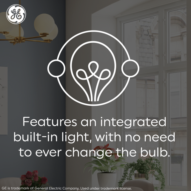 GE 1-Light Pendant Solon Family Matte Black