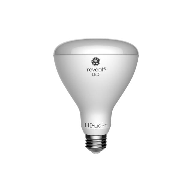 GE Reveal HD+ LED 65 Watt Replacement, Warm White, BR30 Indoor Floodlight Bulbs (2 Pack)