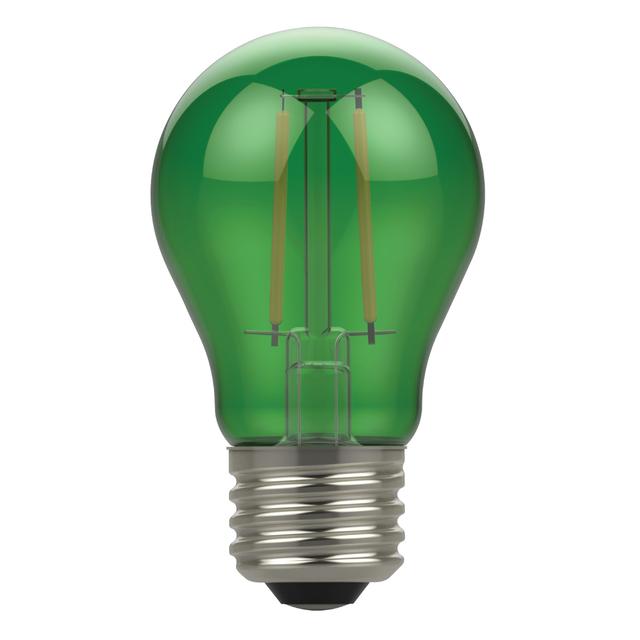 GE Classic LED 40 Watt Replacement, Green Light, A15 Specialty Bulb (1 Pack)