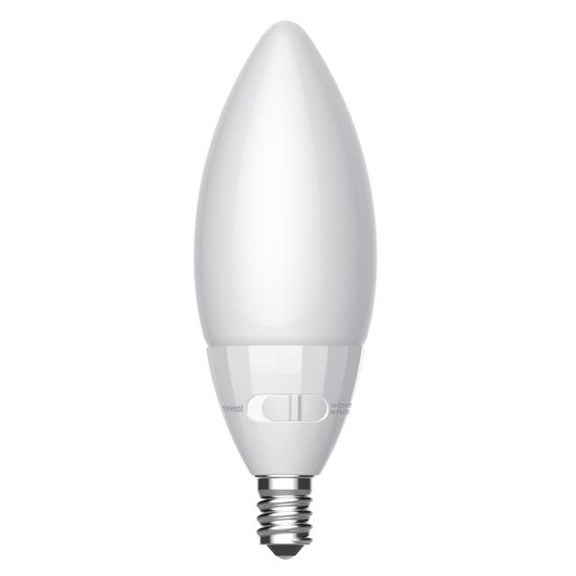 GE Reveal HD+ LED 60 Watt Replacement, Reveal, B11 Deco - Candle Bulbs (3 Pack)