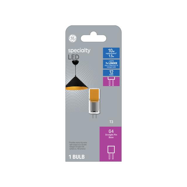 GE Specialty LED 10 Watt Replacement, Warm White, T3 Specialty Bulb (1 Pack)