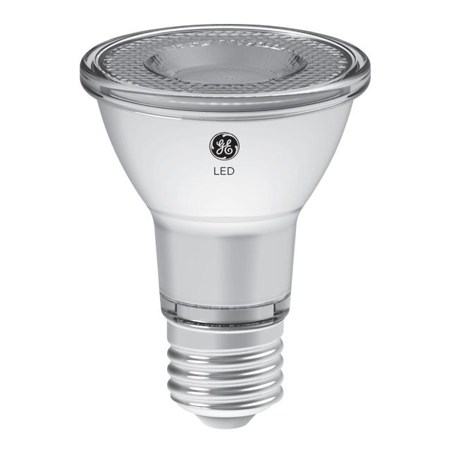 GE Classic LED 50 Watt Replacement, Warm White, PAR20 Indoor Floodlight Bulbs (2 Pack)
