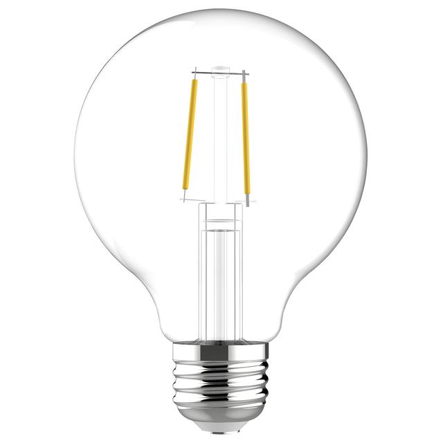 GE Relax HD LED 40 Watt Replacement, Soft White, G25 Vanity - Globe Bulbs (1 Pack)