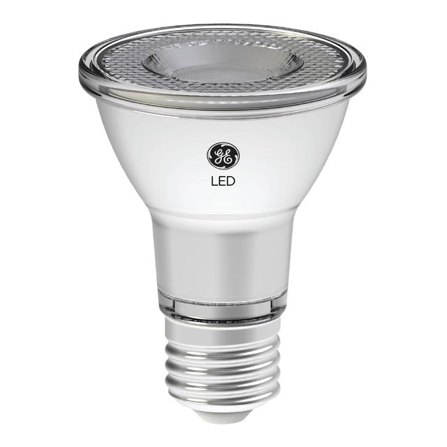 GE Classic LED 50 Watt Replacement, Daylight, PAR20 Indoor Floodlight Bulbs (2 Pack)