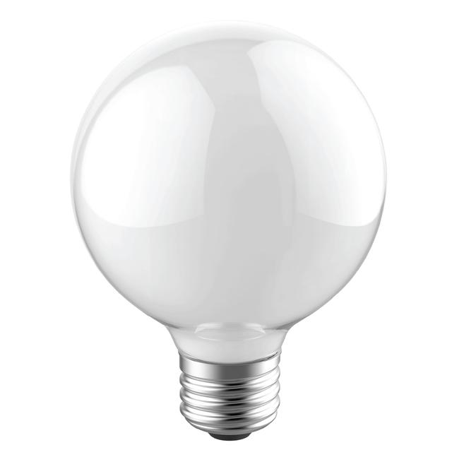 GE Reveal HD+ LED 60 Watt Replacement, Reveal, G25 Vanity - Globe Bulbs (2 Pack)
