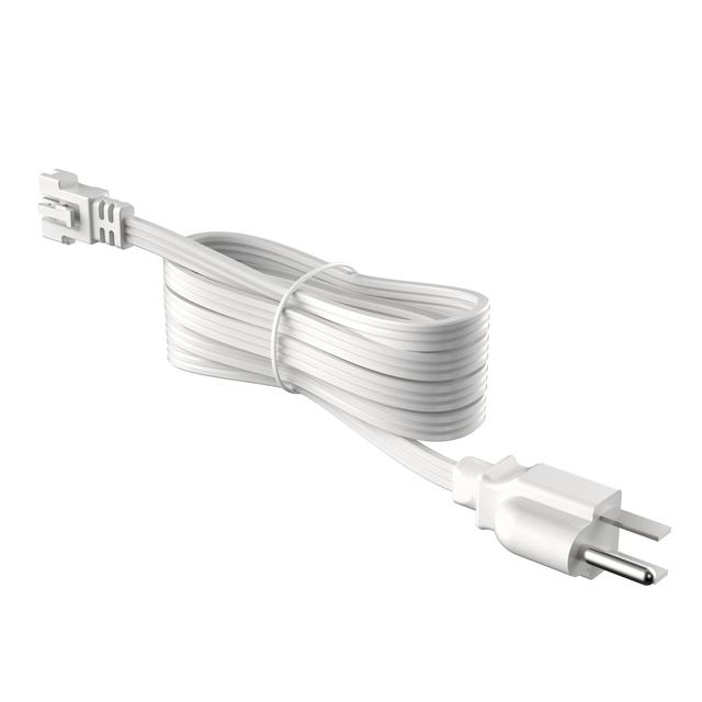 GE 60in Power Cord for Premium Plug-In and Direct Wire Under cabinet and Puck Fixtures (1-Pack)