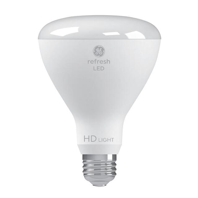 GE Refresh HD LED 65 Watt Replacement, Daylight, BR30 Indoor Floodlight Bulbs (6 Pack)