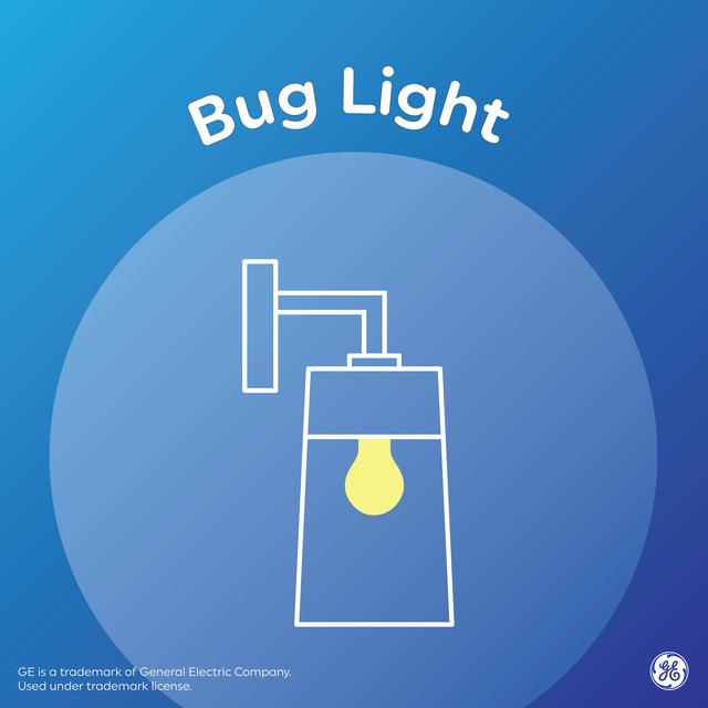 GE Specialty LED 90 Watt Replacement, Yellow Light, PAR38 Bug Light Bulbs (1 Pack)