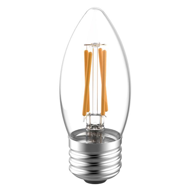 GE Reveal HD+ LED 60 Watt Replacement, Reveal, B11 Deco - Candle Bulbs (2 Pack)