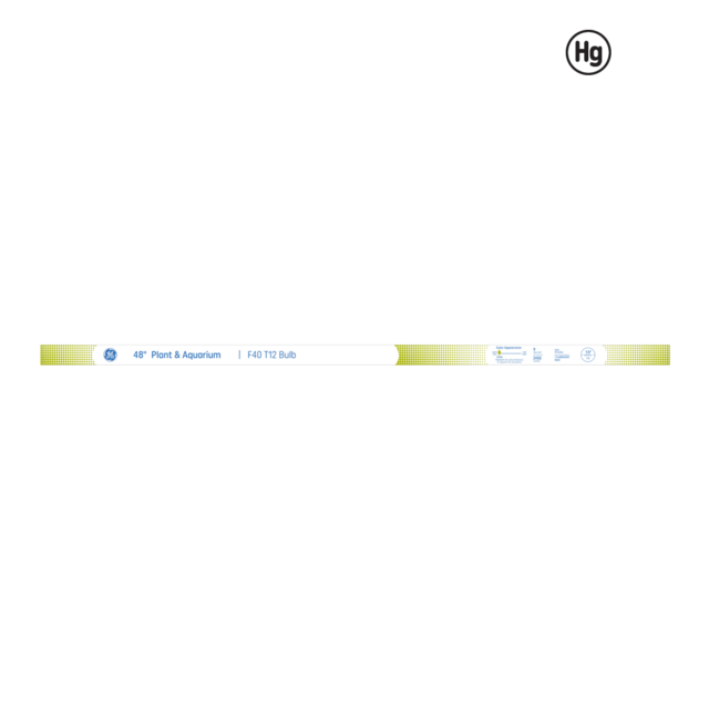 GE Soft White 40 Watt, T12 G13 Base Fluorescent Tube 1 Pack