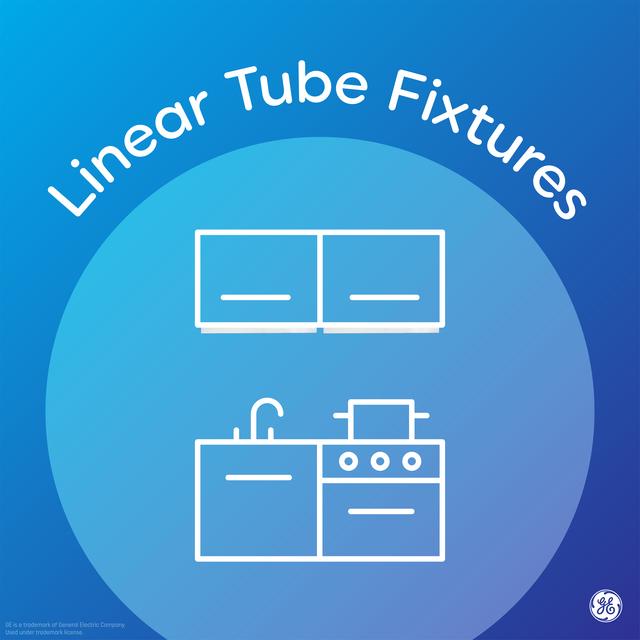 GE Cool White 15 Watt 18 Inch T12 G13 Base Fluorescent Tube 1 Pack