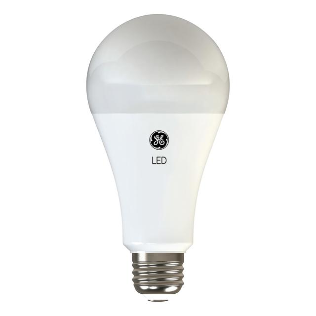 GE Ultra Bright LED 150 Watt Replacement, Daylight, A21 General Purpose Bulbs (4 Pack)