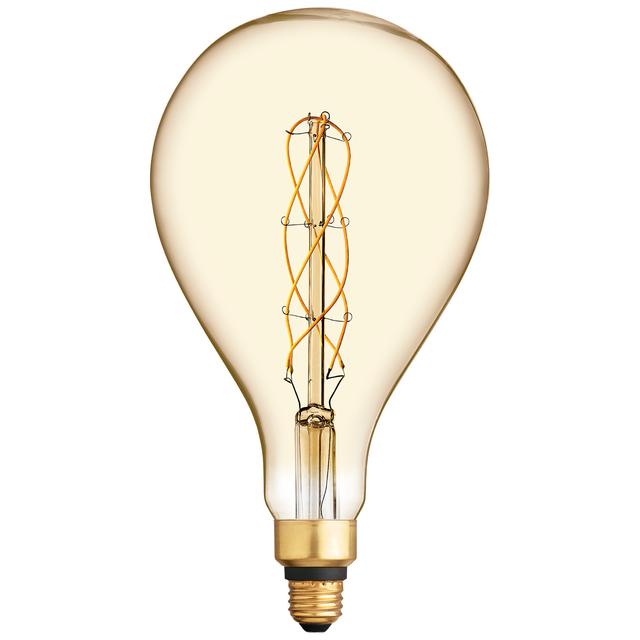 GE Vintage LED 40 Watt Replacement, Candlelight, PS52 Deco - Globe Bulbs (1 Pack)
