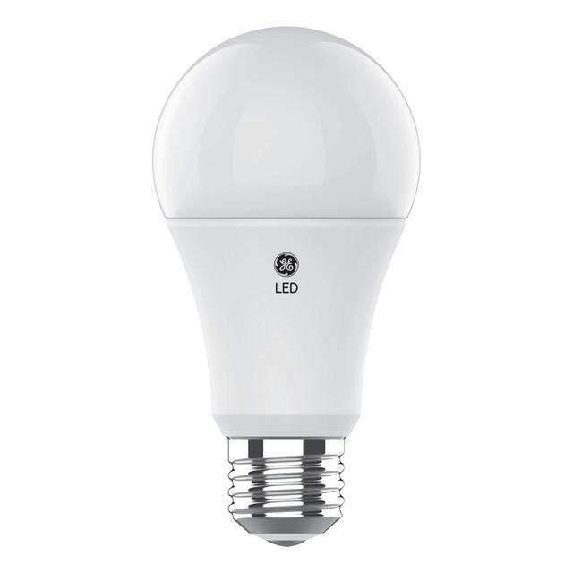 GE Basic LED 100 Watt Replacement, Bright White, A19 General Purpose Bulbs (2 Pack)