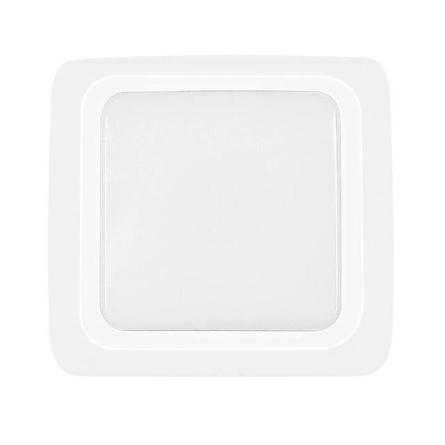 GE Battery-Powered Puck Lights LED 3.1in Cool White Fixtures (6-Pack)