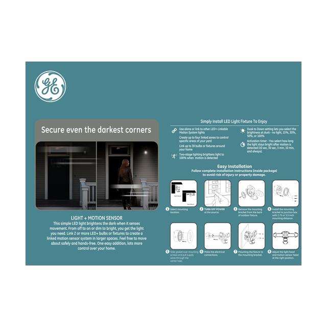 Linked motion shop sensor lights