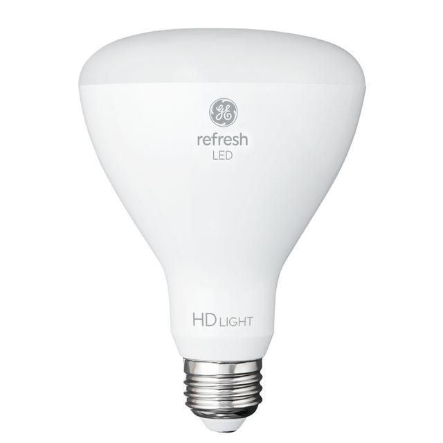 GE Refresh HD LED 90 Watt Replacement, Daylight, BR30 Indoor Floodlight Bulbs (2 Pack)