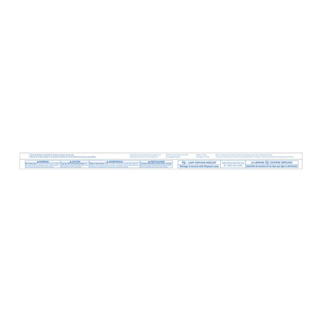 GE Daylight 15 Watt 17.72 Inch T8 G13 Base Fluorescent Tube 1 Pack