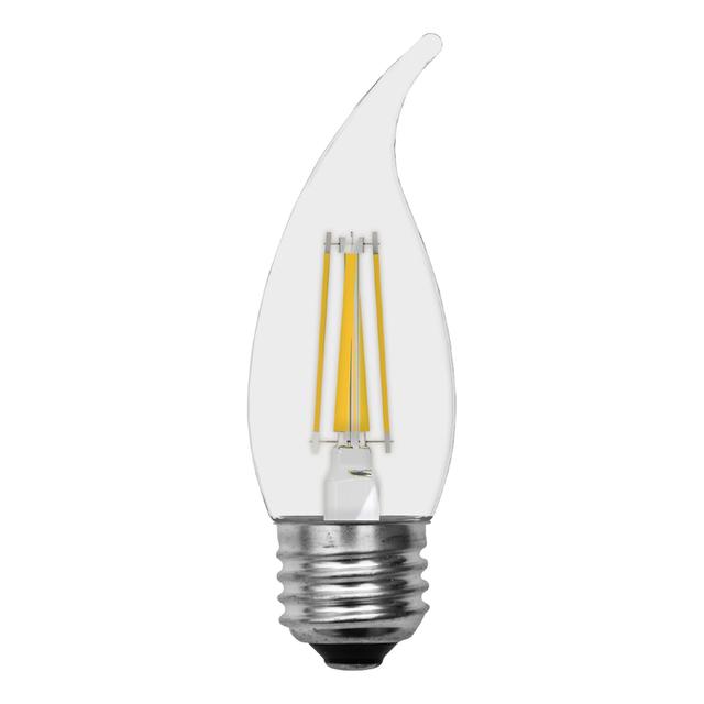 GE Classic LED 40 Watt Replacement, Daylight, CA11 Deco - Candle Bulbs (2 Pack)