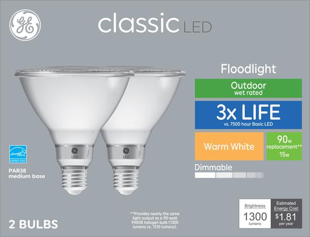 Ge classic led floodlight deals