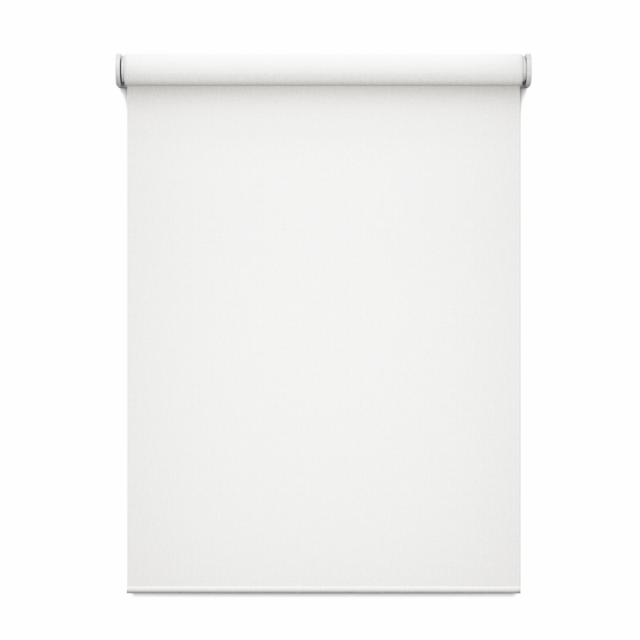 GE Smart Shade, Motorized Window Blind with Matter & Remote Control, Easy Install, White Hardware, Translucent White Fabric, Quiet Operation, 34” Width, Adjustable Length, 1 Shade