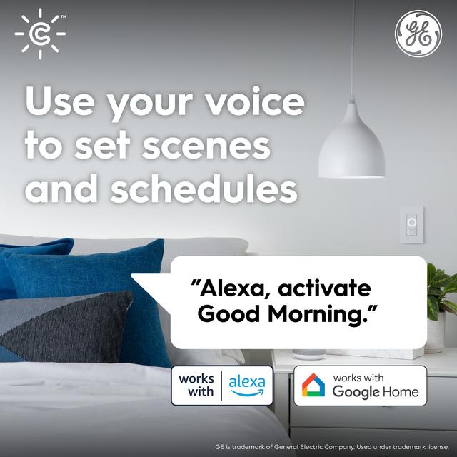GE Cync Reveal Bulb Smart LED Reveal, A19, Works with Alexa and Google Assistant, Bluetooth and Wi-Fi Enabled (1 Pack)