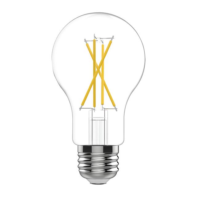 GE Relax HD LED 60 Watt Replacement, Warm White, A19 General Purpose Bulbs (4 Pack)