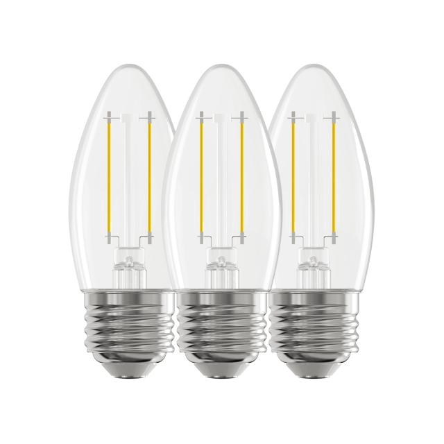 Reveal LED Clear 40W B11 (3-Pack) (FR)