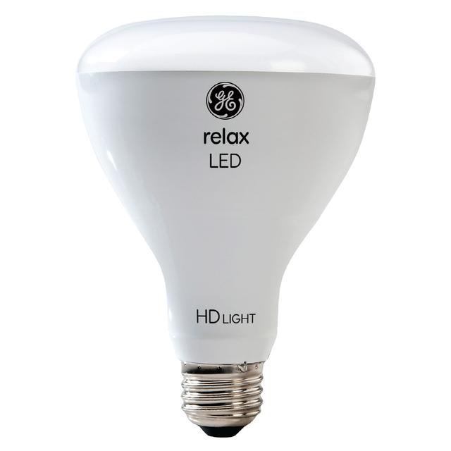 GE Relax HD LED 65 Watt Replacement, Soft White, BR30 Indoor Floodlight Bulbs (4 Pack)